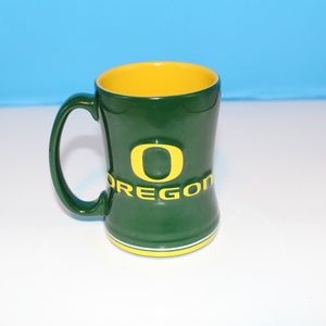 NEW NCAA 3D Oregon Ducks Green Coffee Mug